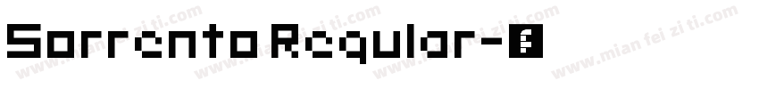 Sorrento Regular字体转换